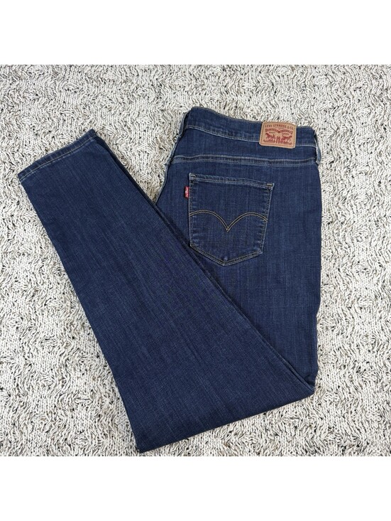 Levi's Denim - Levi's 721 High Rise Skinny Jeans - Blue - Womens size 20W -M- Used